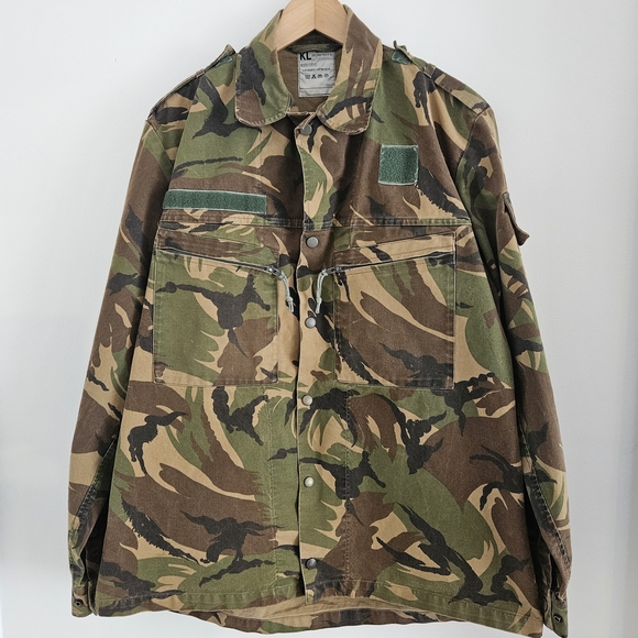 Seyntex Other - Vintage Seyntex Dutch Army Military Jacket Extra Large Field Camo